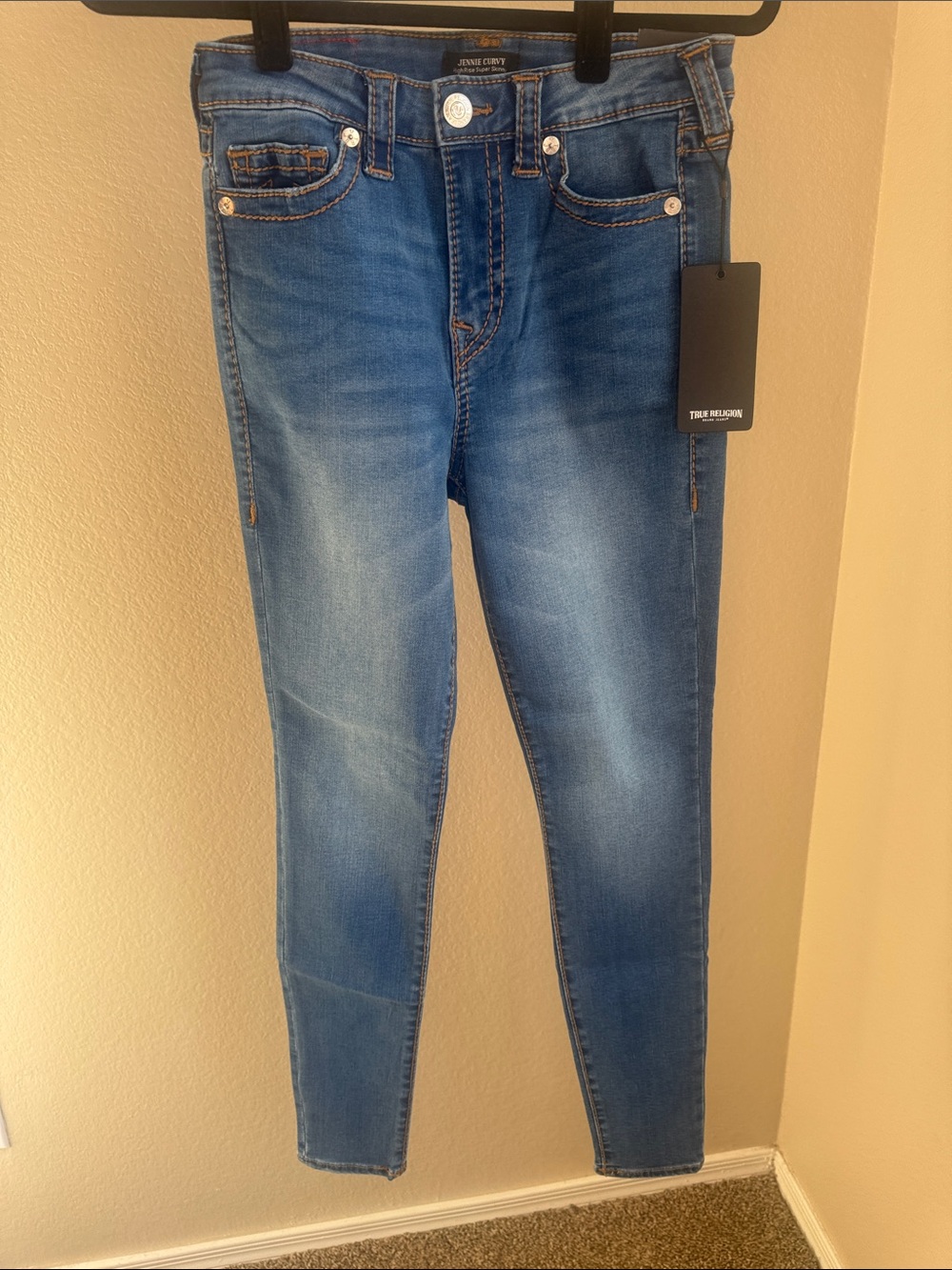 True Religion Jennie Curvy High Waist Jeans